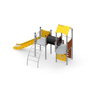 Explorer tower with slide