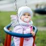 Miniaturka Wooden Baby Swing (7)